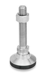 GN 343.6 Gelenkfüße Edelstahl, mit Verstellspindel Ganter GN 343.6-60-M24-98-KRE