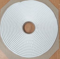 Dichtschnur für Membrane Ø6mm, weiß