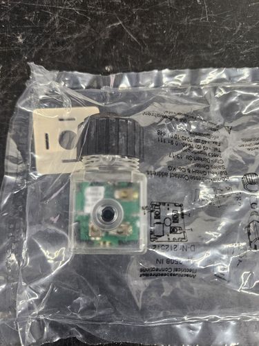 Geräteseockdose für 4/2-Wege-Magnetventil 5420 Servomembran 24 V / =