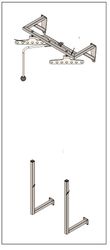 Flexi-Drain Reinigungsständer zur Wandmontage